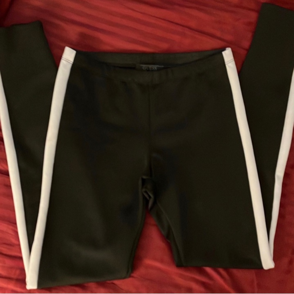 GUESS vintage y2k skinny pants joggers athletic sporty-made in USA